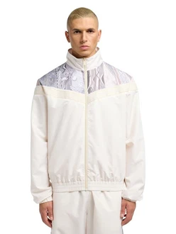 CARLO COLUCCI Sweatjacke Drassi Weiß/Beige/Creme/Orange