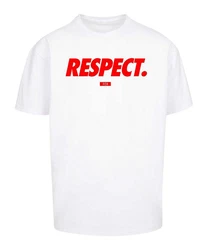 Mister Tee T-Shirt Football'S Coming Home Respect Oversize Rot/Weiß/Dunkelrot