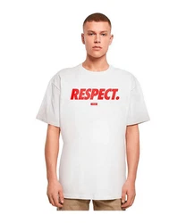 Mister Tee T-Shirt Football'S Coming Home Respect Oversize Rot/Weiß/Dunkelrot