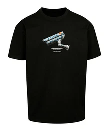 T-Shirt CCTV Oversized T-Shirt Baumwolle