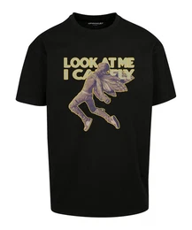 T-Shirt Look Oversized T-Shirt Baumwolle