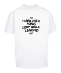 Mister Tee T-Shirt Like A Legend Weiß/Rot/Schwarz/Hellblau