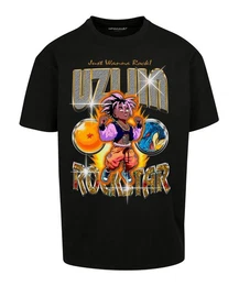 T-Shirt UziJin Oversized T-Shirt Baumwolle