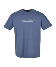 T-Shirt Fingerprint Oversized T-Shirt Baumwolle