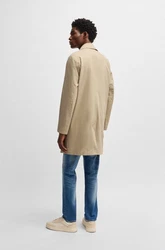 BOSS Langmantel C-Clark-251 Khaki/Beige/Braun