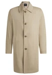 BOSS Langmantel C-Clark-251 Khaki/Beige/Braun