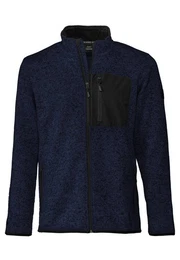 Strickjacke warme Strickjacke mit Brusttasche