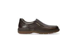 Mephisto Schnürschuh Slipper Dunkelbraun/Braun/Beige
