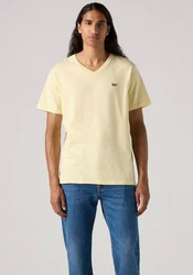 Levi's V-Shirt LE ORIGINAL HM VNECK Gelb/Beige