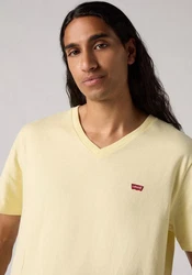 Levi's V-Shirt LE ORIGINAL HM VNECK Gelb/Beige