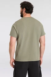 Levi's Big & Tall Shirt 'Original Housemark Tee' oliv/knallrot/weiß