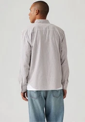 LEVI'S Hemd 'Authentic' Beige/Grau/Hellgrau/Weiß