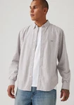 LEVI'S Hemd 'Authentic' Beige/Grau/Hellgrau/Weiß