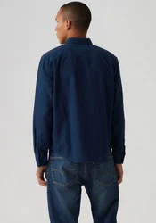 LEVI'S Hemd 'Authentic' Dunkelblau/Blau