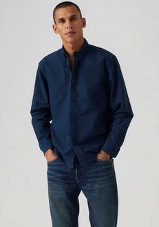 LEVI'S Hemd 'Authentic' Dunkelblau/Blau