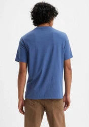 Levi's T-Shirt THE ESSENT mit Rundhalsausschnitt Blau