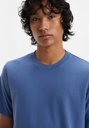 Levi's T-Shirt THE ESSENT mit Rundhalsausschnitt Blau