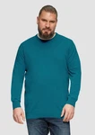 s.Oliver Strickpullover Rundhalspullover Big Size Türkis