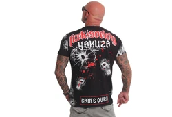 YAKUZA T-Shirt Woof Grün/Rot/Lila/Orange/Schwarz