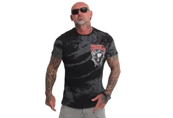 YAKUZA T-Shirt Ahole Rosa/Rot/Grau
