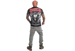 YAKUZA T-Shirt Ahole Rosa/Rot/Grau