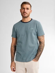 Petrol Industries T-Shirt mit Logo Tealcrest