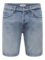 ONLY & SONS Shorts Edge light blue