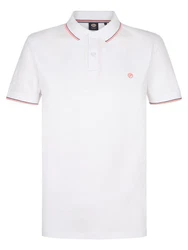 Petrol Industries Poloshirt 'Wave' Weiß/Creme