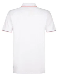 Petrol Industries Poloshirt 'Wave' Weiß/Creme