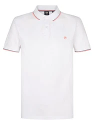 Petrol Industries Poloshirt 'Wave' Weiß/Creme