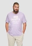 s.Oliver Kurzarmshirt mit Frontprint Lila/Fliederfarben