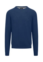 FYNCH-HATTON Strickpullover O-Neck Structure 