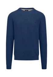 FYNCH-HATTON Strickpullover O-Neck Structure 