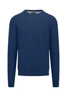 FYNCH-HATTON Strickpullover O-Neck Structure FYNCH-HATTON Strickpullover O-Neck Structure