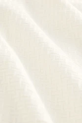 Next Poloshirt Strukturiertes Hemd Weiß/Creme