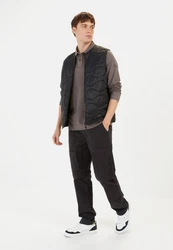 camel active Poloshirt Shirts Langarm Poloshirt Grau/Braun/Beige/Hellgrau/Khaki/Dunkelgrau