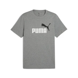 PUMA T-Shirt ESS 2 Color No. 1 Logo Tee Dunkelgrau/Grau/Lila PUMA T-Shirt ESS 2 Color No. 1 Logo Tee Dunkelgrau/Grau/Lila