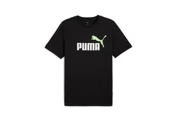 PUMA T-Shirt ESS 2 Color No. 1 Logo Tee Lila/Schwarz