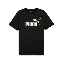 PUMA T-Shirt ESS 2 Color No. 1 Logo Tee Lila/Schwarz