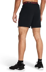 Under Armour Sweatshorts UA VANISH WOVEN 6IN GRPH STS SCHWARZ/WEISS-DUNKELRAUCHGRAU-GRAU