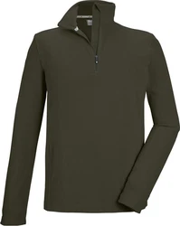 Killtec Fleeceshirt KSW 99 MN FLC SHRT Dunkles Moos