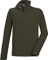 Killtec Fleeceshirt KSW 99 MN FLC SHRT Dunkles Moos