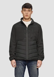 s.Oliver Blouson Jacke Schwarz/Dunkelgrau