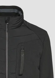 s.Oliver Blouson Jacke Schwarz/Dunkelgrau