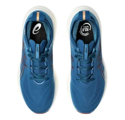 Asics Gel-Nimbus 26 Neutralschuh Blau/Orange