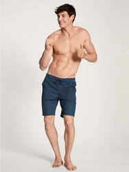 CALIDA Pyjamashorts Remix Basic Sleep Herren Hellblau/Blau/Dunkelblau/Lila
