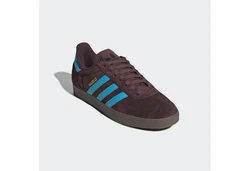 adidas Originals GAZELLE Sneaker Dunkelbraun/Braun/Dunkelrot/Blau
