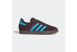 adidas Originals GAZELLE Sneaker Dunkelbraun/Braun/Dunkelrot/Blau