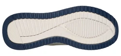 Skechers BOBS SQUAD 4 Slip-On Sneaker Grau/Hellgrau/Blau/Khaki
