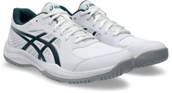 Asics COURT SLIDE 4 Tennisschuh Dunkelgrün/Grün/Weiß